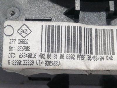 MANDO CLIMATIZADOR, RENAULT, MODUS I