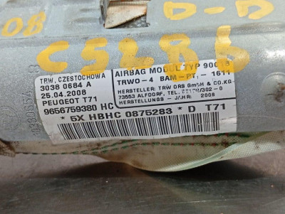AIRBAG CORTINA DELANTERO DERECHO, PEUGEOT, 308 SW