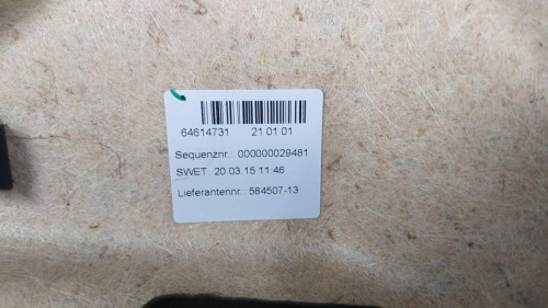 GUARNECIDO PUERTA DELANTERA IZQUIERDA BMW SERIE I3 (I01) 
