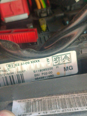 CAJA RELES / FUSIBLES, CITROEN, C3