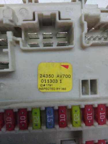  CAJA RELES / FUSIBLES Nissan PRIMERA TRAVELLER (P12) 
