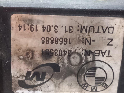 RADIADOR AGUA, BMW, SERIE X3 (E83)