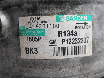 COMPRESOR AIRE ACONDICIONADO, OPEL, INSIGNIA BERLINA