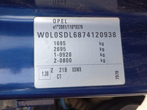  OPEL CORSA D 
