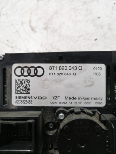  MANDO CLIMATIZADOR AUDI A4 BERLINA (8K2) 