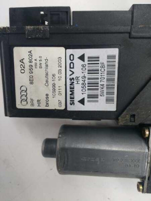 ELEVALUNAS TRASERO DERECHO, AUDI, A4 BERLINA (8E)
