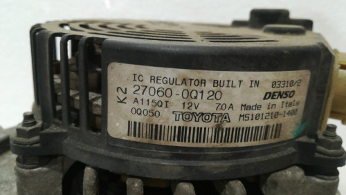  ALTERNADOR Toyota AYGO (KGB/WNB) 