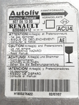 CENTRALITA AIRBAG, RENAULT, SCENIC II (JM)