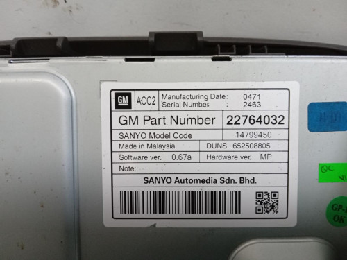  PANTALLA MULTIFUNCION, OPEL, INSIGNIA BERLINA 