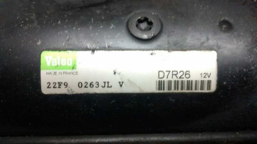  MOTOR ARRANQUE, PEUGEOT, 206 
