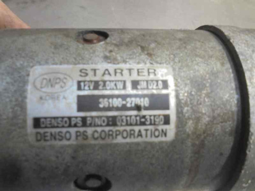  MOTOR ARRANQUE KIA CARENS (UN) 