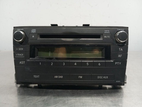  SISTEMA AUDIO / RADIO CD, TOYOTA, AVENSIS CROSS SPORT (T27) 