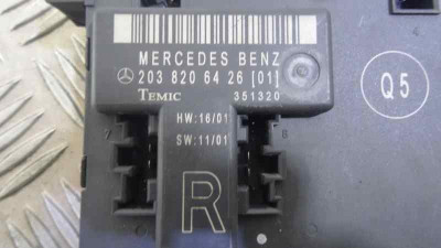 CENTRALITA CONFORT, MERCEDES-BENZ, CLASE C (BM 203) SPORTCOUPE