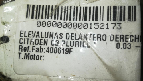  ELEVALUNAS DELANTERO DERECHO 
