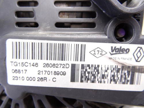  ALTERNADOR, RENAULT, KANGOO II (F/KW0) 