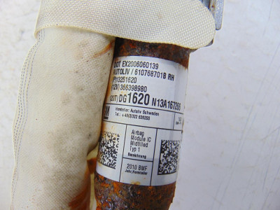 AIRBAG CORTINA DELANTERO DERECHO, OPEL, ASTRA J BERLINA 5P