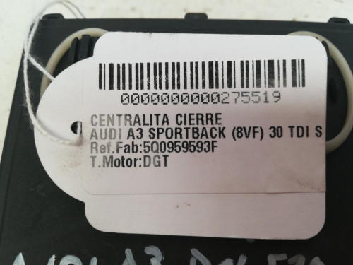  CENTRALITA CIERRE AUDI A3 SPORTBACK (8VF) 