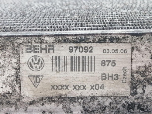  RADIADOR AGUA VOLKSWAGEN TOUAREG (7LA) 