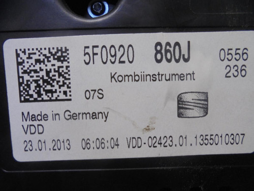 CUADRO INSTRUMENTOS Seat LEON (5F1) 