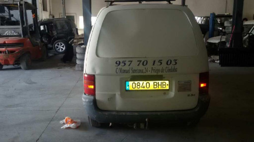 NISSAN VANETTE CARGO — автомобиль-донор на запчасти 