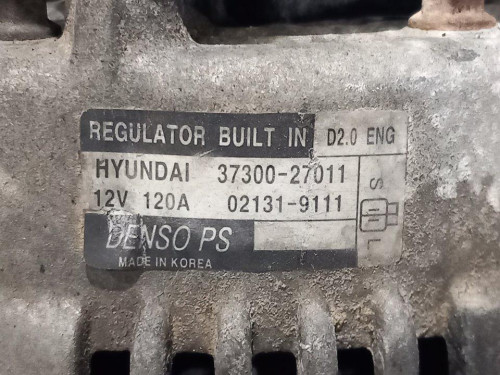  ALTERNADOR, KIA, CARENS (RS) 