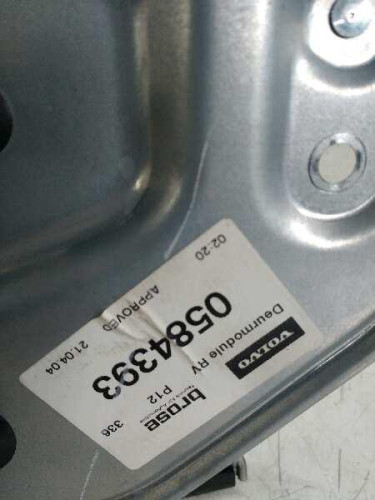  ELEVALUNAS DELANTERO DERECHO VOLVO V50 FAMILIAR 