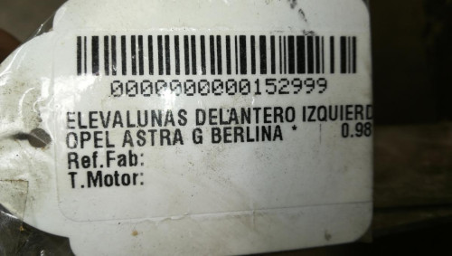  ELEVALUNAS DELANTERO IZQUIERDO 