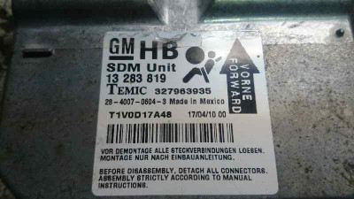 CENTRALITA AIRBAG, Opel, CORSA D