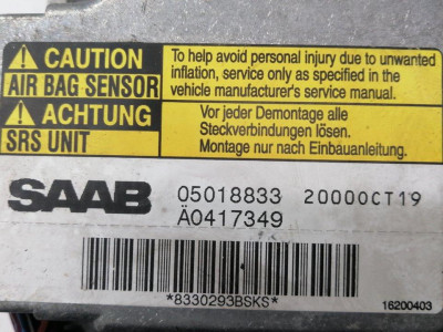 CENTRALITA AIRBAG, SAAB, 9-3 COUPÉ