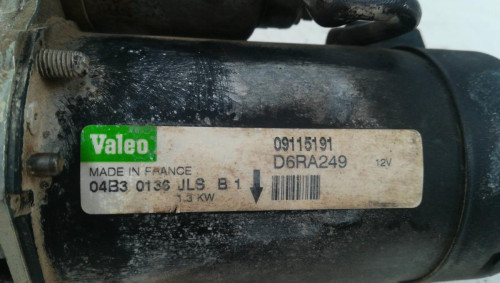  MOTOR ARRANQUE, OPEL, CORSA C 