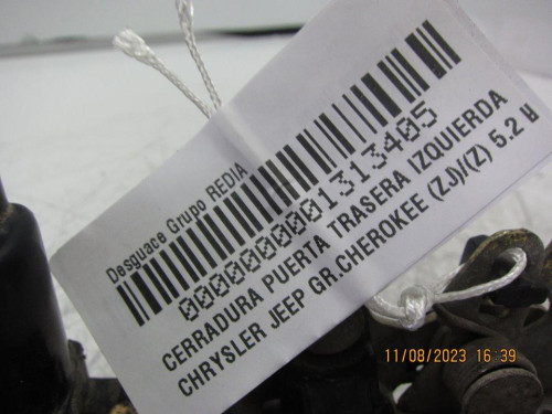 CERRADURA PUERTA TRASERA IZQUIERDA, CHRYSLER, JEEP GR.CHEROKEE (ZJ)/(Z)