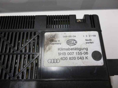  MANDO CLIMATIZADOR AUDI A8 (D2) 