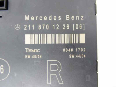 MODULO ELECTRONICO, MERCEDES-BENZ, CLASE E (BM 211) BERLINA