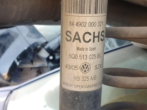 AMORTIGUADOR TRASERO DERECHO Volkswagen POLO IV (9N3) 