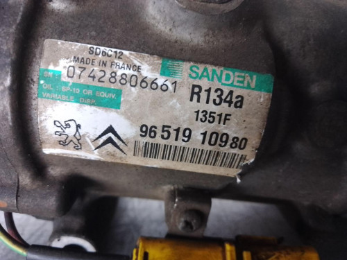 COMPRESOR AIRE ACONDICIONADO Peugeot 207 