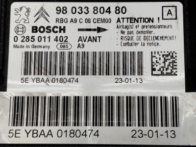 KIT AIRBAG, PEUGEOT, 208
