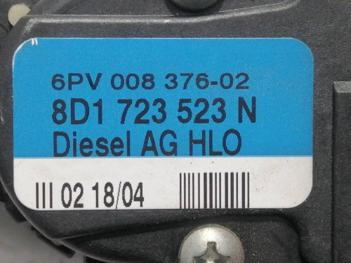  POTENCIOMETRO PEDAL AUDI ALLROAD QUATTRO QUATTRO (4B5) 