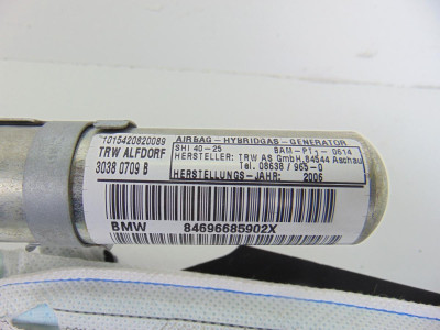 AIRBAG CORTINA DELANTERO IZQUIERDO, BMW, SERIE 3 TOURING (E91)