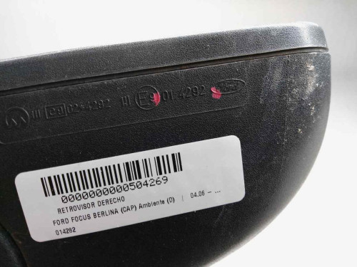  RETROVISOR DERECHO, FORD, FOCUS BERLINA (CAP) 
