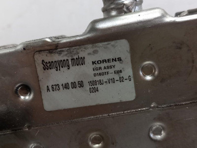 ENFRIADOR EGR, SSANGYONG, TIVOLI