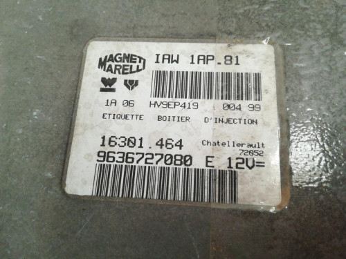 CENTRALITA MOTOR UCE Peugeot 206 