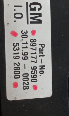 MANDO LUCES, OPEL, FRONTERA B