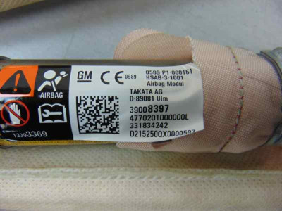 AIRBAG CORTINA DELANTERO IZQUIERDO, OPEL, ASTRA K BERLINA 5P