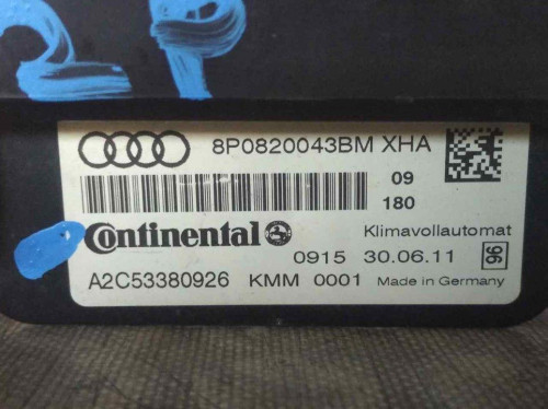 MANDO CLIMATIZADOR AUDI A3 (8P1) 