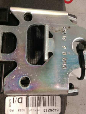 CINTURON SEGURIDAD TRASERO DERECHO, SEAT, TOLEDO (5P2)