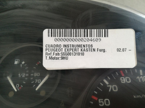  CUADRO INSTRUMENTOS PEUGEOT EXPERT FURGÓN 