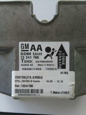 CENTRALITA AIRBAG, OPEL, ZAFIRA B