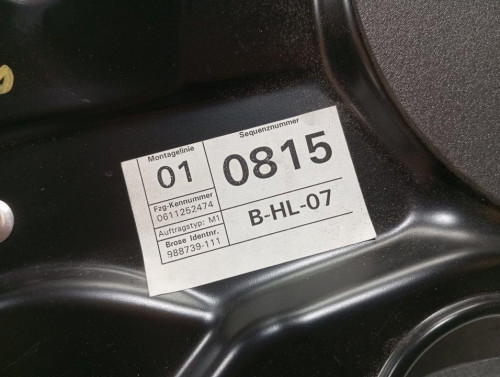  ELEVALUNAS TRASERO IZQUIERDO VOLKSWAGEN PASSAT VARIANT (3C5) 