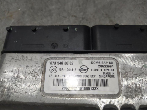  CENTRALITA MOTOR UCE SSANGYONG KORANDO 