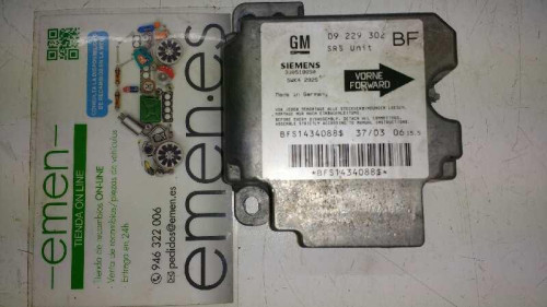  CENTRALITA AIRBAG OPEL ASTRA G BERLINA 